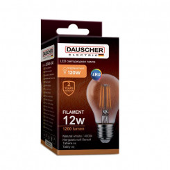 Лампа LED FILAMENT A65 12W  E27 4000К (нейтральный)