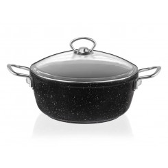 Кастрюля с крышкой TAC-3443, 28 см
