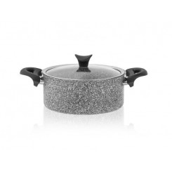 Кастрюля с крышкой TAC-3402, 28 см
